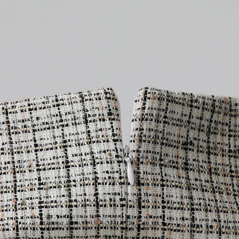 2023 Žene Proljeće Jesen Nove suknje A-kroja visokog struka Ženski paket korejskih kariranih suknji Ženske ležerne mini suknje U328