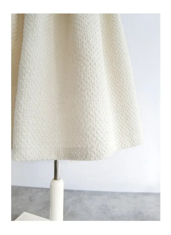 2024. gada jauna pavasara un rudens modes plāni, žakarda pūkaini svārki, temperamenta raksturs, sieviešu mīkstums, kas pārklāj unikālos pussvārkus C149