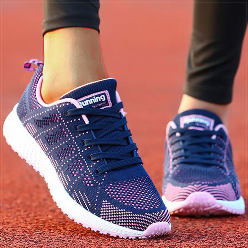 Pantofi de damă Pantofi cu plasă ușoară Pantofi sport pentru femei Pantofi albi 2025 Pantofi vulcanizați pentru femei Pantofi casual încălțăminte