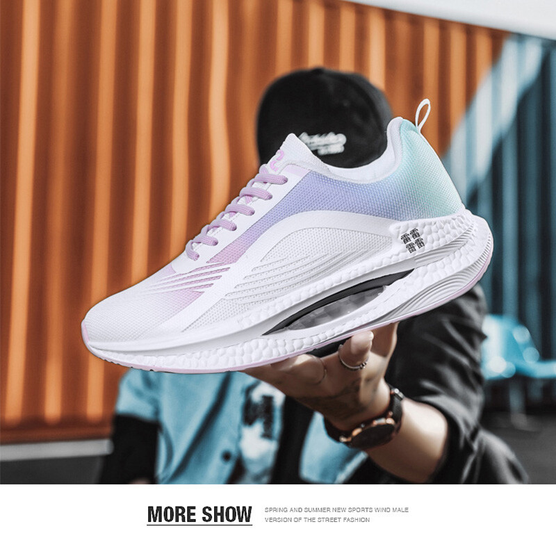 Pantofi sport de înaltă calitate cold stick cuplu pop adidași pernă de aer pentru alergare floricele de porumb pantofi sport