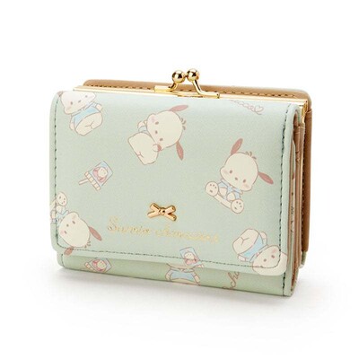Sanrio Pochacco Portofel Kawaii My Melody Kuromi Geanta Casual Fashion Portofel din piele PU Genți drăguțe pentru carduri Cadouri de aniversare