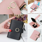 Izdržljivi novčanik Ženska modna narukvica Kratki novčanik Stezaljka za novčiće velikog kapaciteta Više pozicija za kartice Torbica za kartice Stezaljka za novac