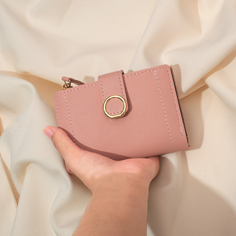 Izdržljivi novčanik Ženska modna narukvica Kratki novčanik Stezaljka za novčiće velikog kapaciteta Više pozicija za kartice Torbica za kartice Stezaljka za novac