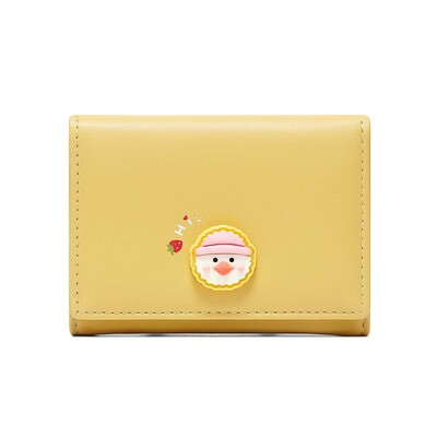 Slatki ženski novčanici s patentnim zatvaračem za djevojčice, držač kreditne kartice za PU kožnu torbicu, ženski novčanik