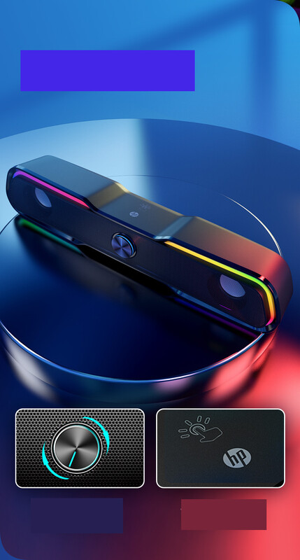 HP DHE-6002S kompiuterio garso stalinis kompiuteris namų nešiojamasis kompiuteris laidinis ilgas garsiakalbis 3D erdvinio garso garsiakalbis