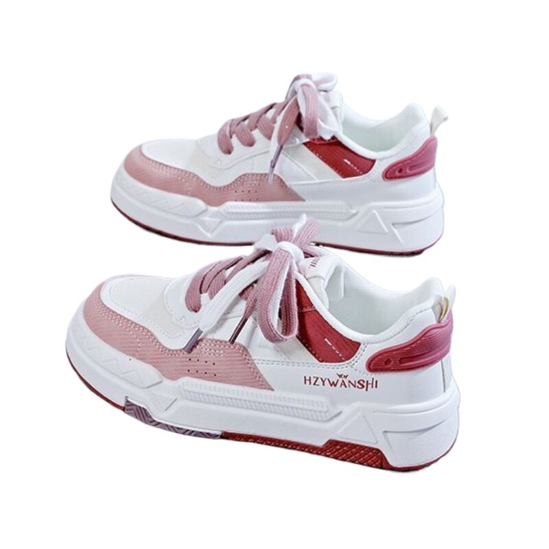 Pantofi albi cu platformă, grosime, 2024, primăvară, sport, versatili, pentru femei, de înaltă calitate, de marca de lux, pantofi de înaltă calitate pentru femei