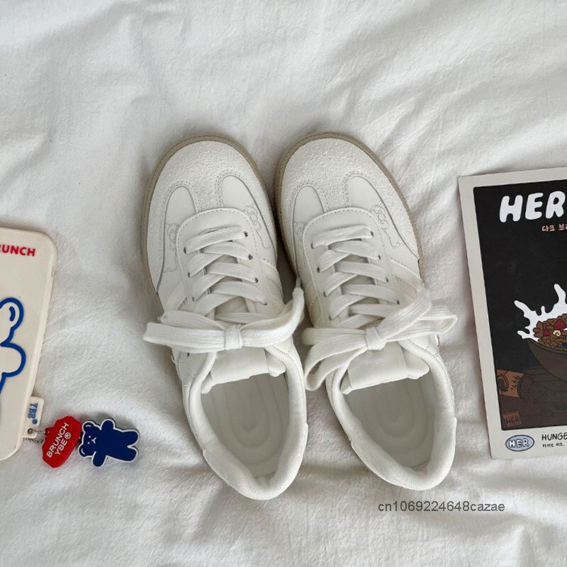 Sanrio Hello Kitty, pantofi albi de toamnă noi, pantofi versatili, drăguți, cu desene animate, cu broderie, versiune coreeană, pantofi casual