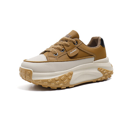 Modne ženske vulkanizirane cipele različitih boja, prozračne ležerne cipele s debelim potplatom