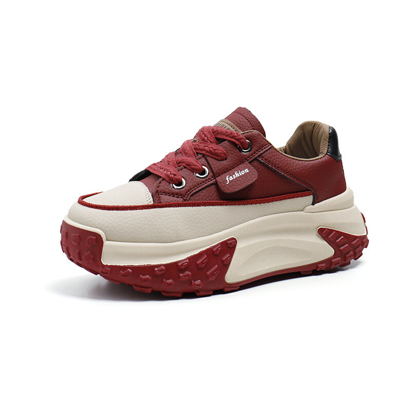 Modne ženske vulkanizirane cipele različitih boja, prozračne ležerne cipele s debelim potplatom