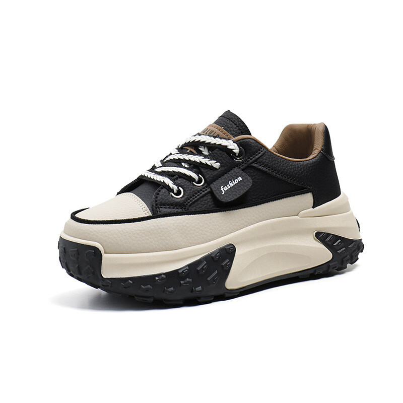 Modne ženske vulkanizirane cipele različitih boja, prozračne ležerne cipele s debelim potplatom