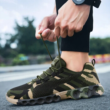 Couple\'s Camouflage Sneakers Γυναικεία Βουλκανιζέ Παπούτσια Αντιολισθητική σόλα από καουτσούκ Γυναικεία Παπούτσια Ανδρικά Προπονητικά Αθλητικά για εξωτερικούς χώρους Zapatos