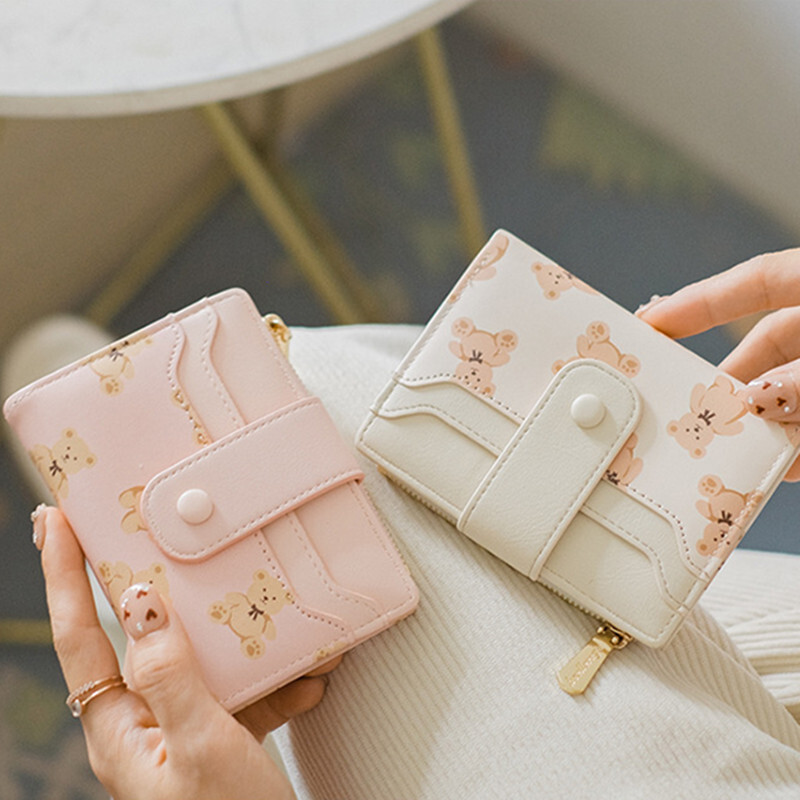Portofel pentru fete, cu urși drăguți, pentru copii, pentru copii, pentru copii, pentru copii