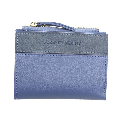 Portofel pentru femei Mini-fold cu mai multe sloturi Suport card de credit Fermoar neted Portofel subțire Poșetă cu monede Husă pentru bani Utilizare la cumpărături 여자 지갑