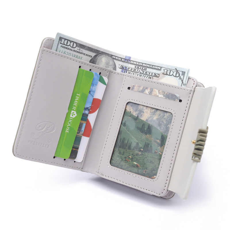 Maple Leaf Print Femei Portofel mic cu fermoar Poșetă pentru monede Portofele scurte pentru femei Mini Geantă de bani pătrată Suport carduri din piele PU