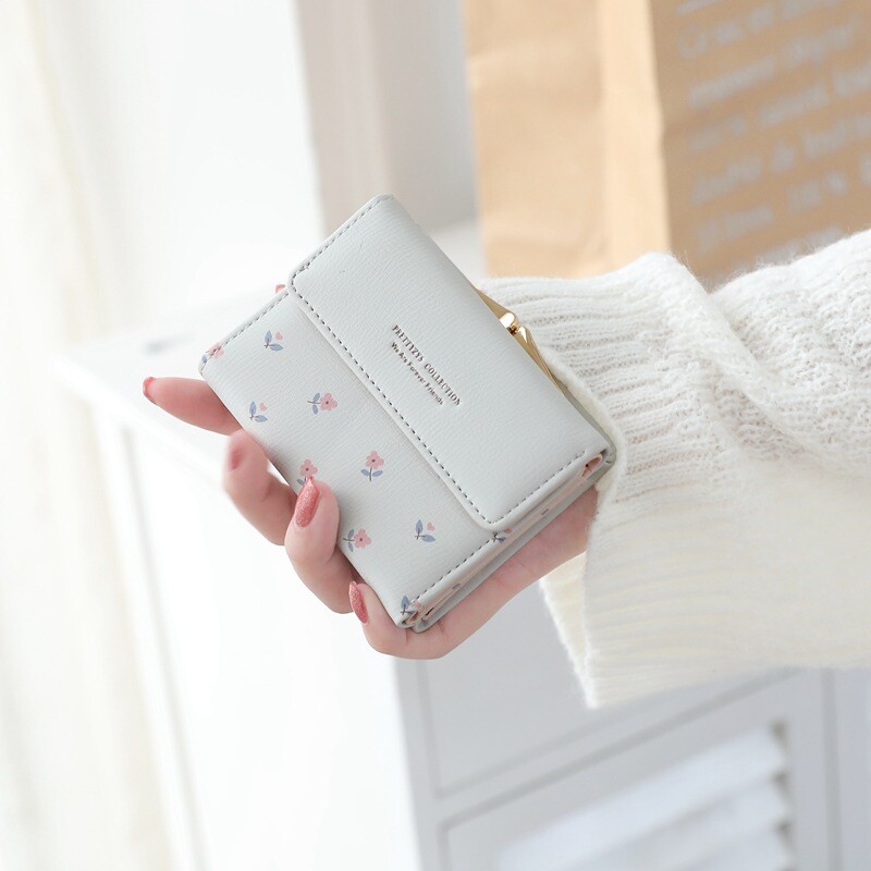 Portofele și poșete pentru femei Geantă de bani din piele PU Poșetă scurtă pentru femei Suport carduri mici pentru monede Poșetă drăguță pentru fete Portofel noi pentru femei