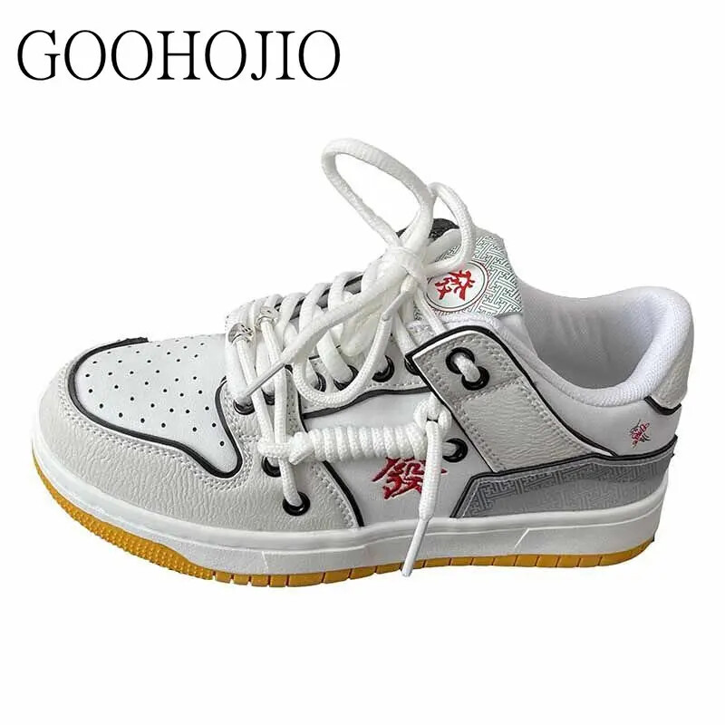 Sporta kurpes Ķīniešu madžongs Vispārpiemērots Kurpes Sievietēm Vulkanizēt Kurpes Biezas zoles Ikdienas apavi Palielināti Sievietēm Ērti Elpojoši