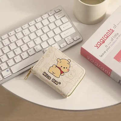 Sanrio Pochacco kaardihoidja multikas Kuromi mündikott, suure mahutavusega Kawaii üliõhuke ID-kott Armas lukuga kott Anime-tarvikud