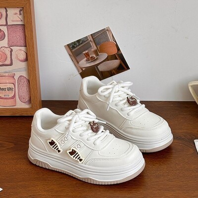 SHANPA Kawaii platformas kedu apavi sievietēm jauki, saldi vienkrāsaini sieviešu sporta apavi ikdienas daudzpusīgi sieviešu apavi