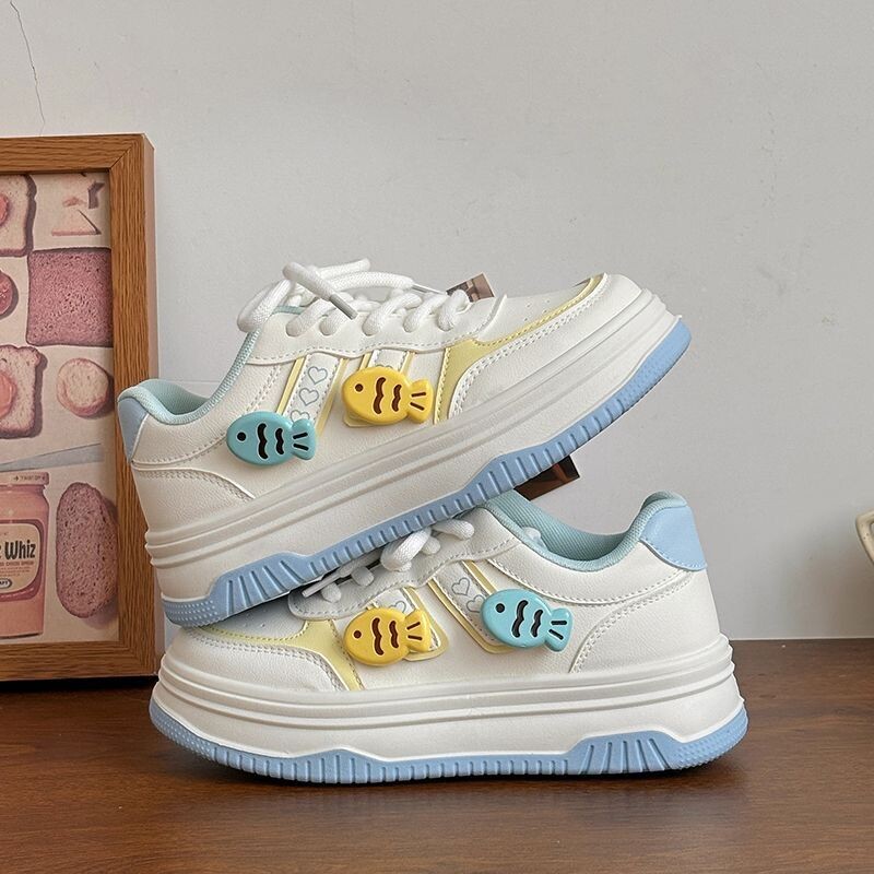SHANPA Kawaii platformas kedu apavi sievietēm jauki, saldi vienkrāsaini sieviešu sporta apavi ikdienas daudzpusīgi sieviešu apavi