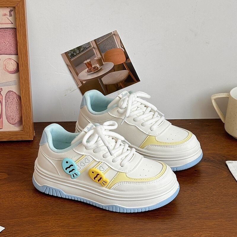 SHANPA Kawaii platformas kedu apavi sievietēm jauki, saldi vienkrāsaini sieviešu sporta apavi ikdienas daudzpusīgi sieviešu apavi
