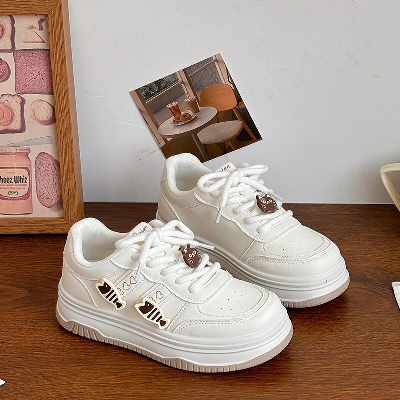 SHANPA Kawaii platformas kedu apavi sievietēm jauki, saldi vienkrāsaini sieviešu sporta apavi ikdienas daudzpusīgi sieviešu apavi