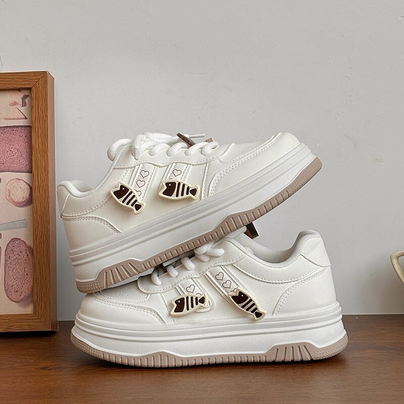 SHANPA Kawaii platformas kedu apavi sievietēm jauki, saldi vienkrāsaini sieviešu sporta apavi ikdienas daudzpusīgi sieviešu apavi