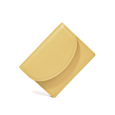 Jauni PU sieviešu maki Sieviešu dabīgās ādas maki karšu turētāji Mazi pārnēsājami monētu somiņas lielas ietilpības naudas soma