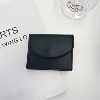 Jauni PU sieviešu maki Sieviešu dabīgās ādas maki karšu turētāji Mazi pārnēsājami monētu somiņas lielas ietilpības naudas soma