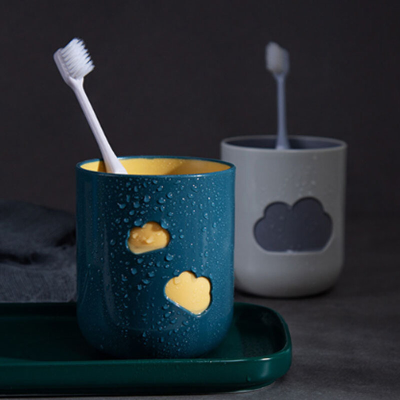 1 PC hambaharja tassid purunematud vannitoatrumlid 10 untsi