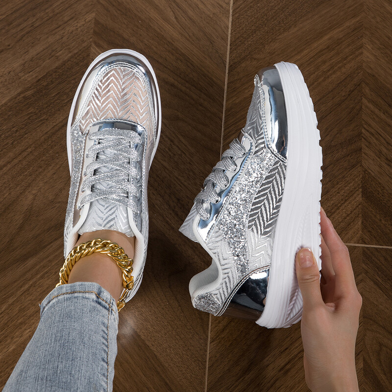 Pantofi de vară cu plasă pentru femei Pantofi casual cu șireturi pentru exterior Pantofi confortabili de jos Pantofi de vară respirabili Femei