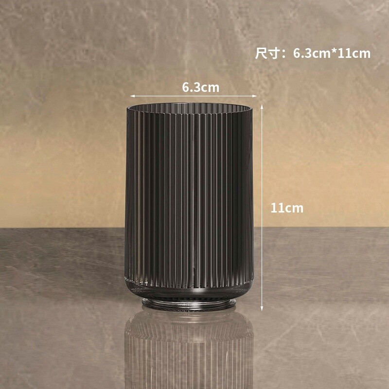 Cană pentru apă de gură de uz casnic, ceașcă pentru periuță de dinți transparentă de lux, ceașcă de toaletă cu nivel înalt de aspect