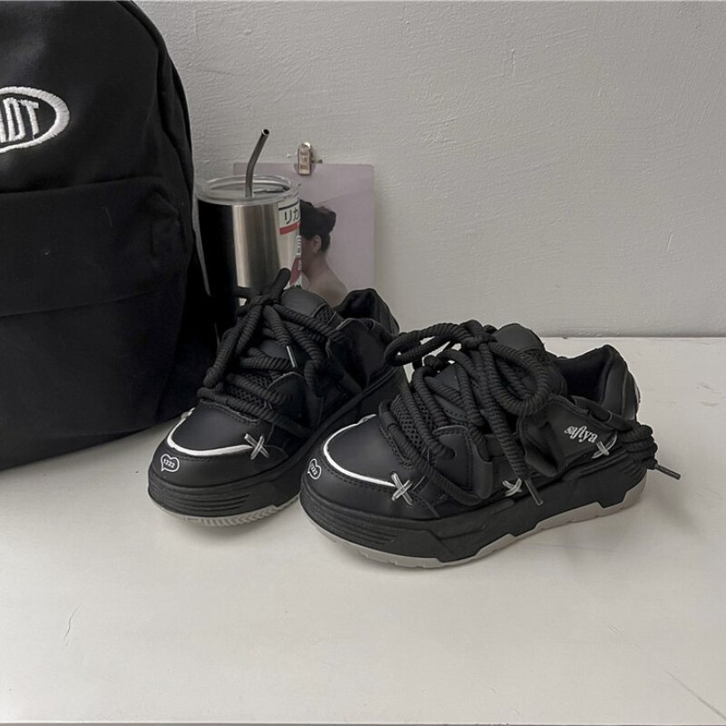 Jauns dizains sievietēm Vīriešu maizes apavi ar platu zoli Pāri unisex chunky kedas Hip Hop sporta apavi 41 42