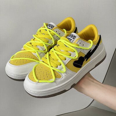 Pantofi Lejer Plati pentru Femei, Pantofi Vulcanizati, Pantofi Sport, Marime Mare 44, Moda Noua