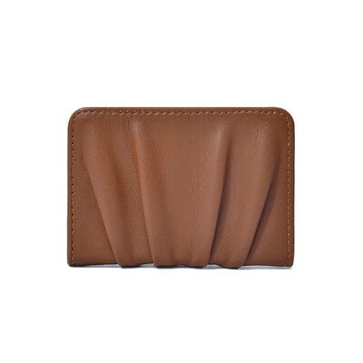 PU vienkrāsains sieviešu maki, sieviešu maki, karšu turētāji, mazi pārnēsājami monētu somiņas, vienkārši modes, saburzīti sajūga naudas somas