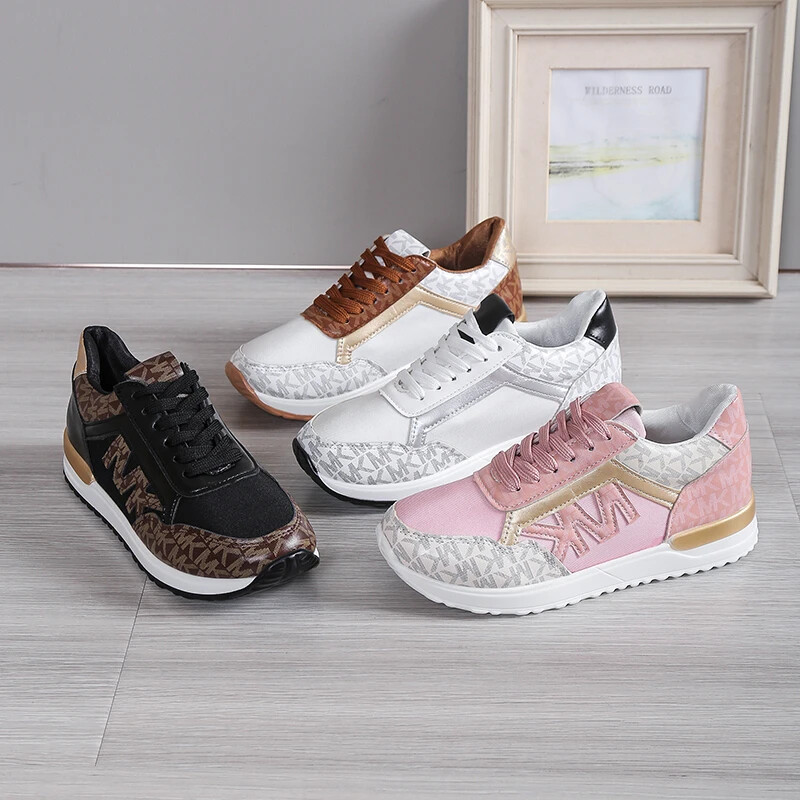 Toamnă, pantofi de alergare pentru femei, noi, respirabili, pentru studenți, pantofi sport cu talpă groasă, pantofi vulcanizați pentru tenis la modă, pentru femei 43