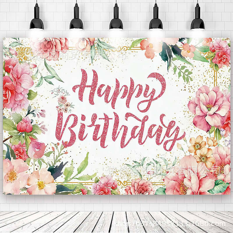 Naujas karštas išpardavimas animacinių filmų gimtadienio vakarėlio reklamjuostė gimtadienio šventės dekoravimas fotografijos fone pakabinamas audinys