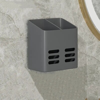 Vannas istabas plaukts grima uzglabāšanas organizators bez urbšanas tualetes piederumiem plaukti sienas stiprinājuma ķemmes ādas kopšanas produktu plaukts vannas istabas piederumi