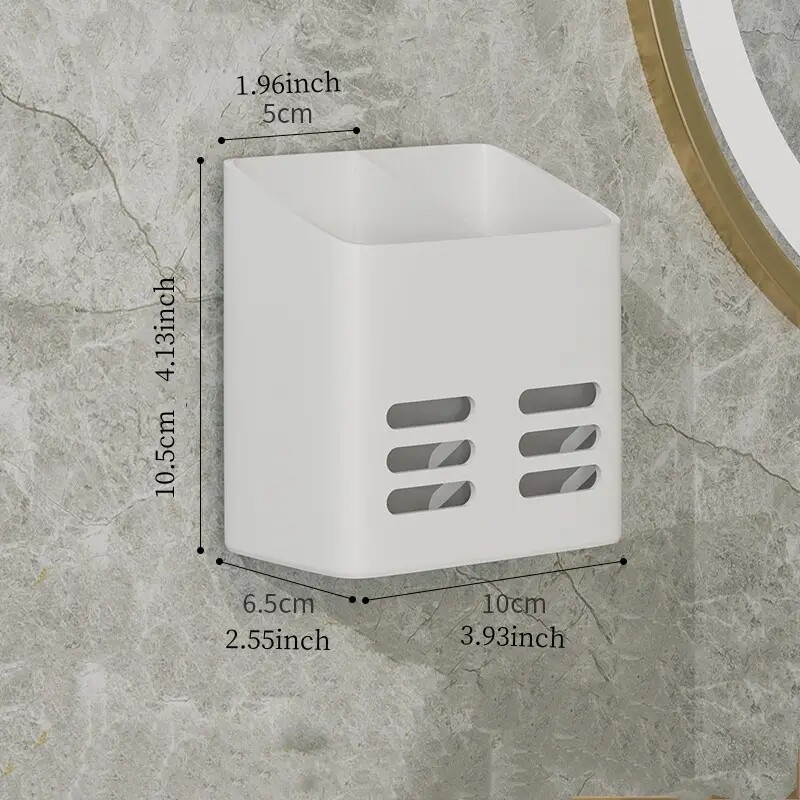 Vannas istabas plaukts grima uzglabāšanas organizators bez urbšanas tualetes piederumiem plaukti sienas stiprinājuma ķemmes ādas kopšanas produktu plaukts vannas istabas piederumi