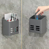 Raft de baie Organizator de depozitare pentru machiaj Rafturi pentru articole de toaletă fără găurit Pieptene de montare pe perete Suport pentru produse de îngrijire a pielii Accesorii pentru baie