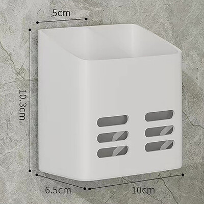 Raft de baie Organizator de depozitare pentru machiaj Rafturi pentru articole de toaletă fără găurit Pieptene de montare pe perete Suport pentru produse de îngrijire a pielii Accesorii pentru baie