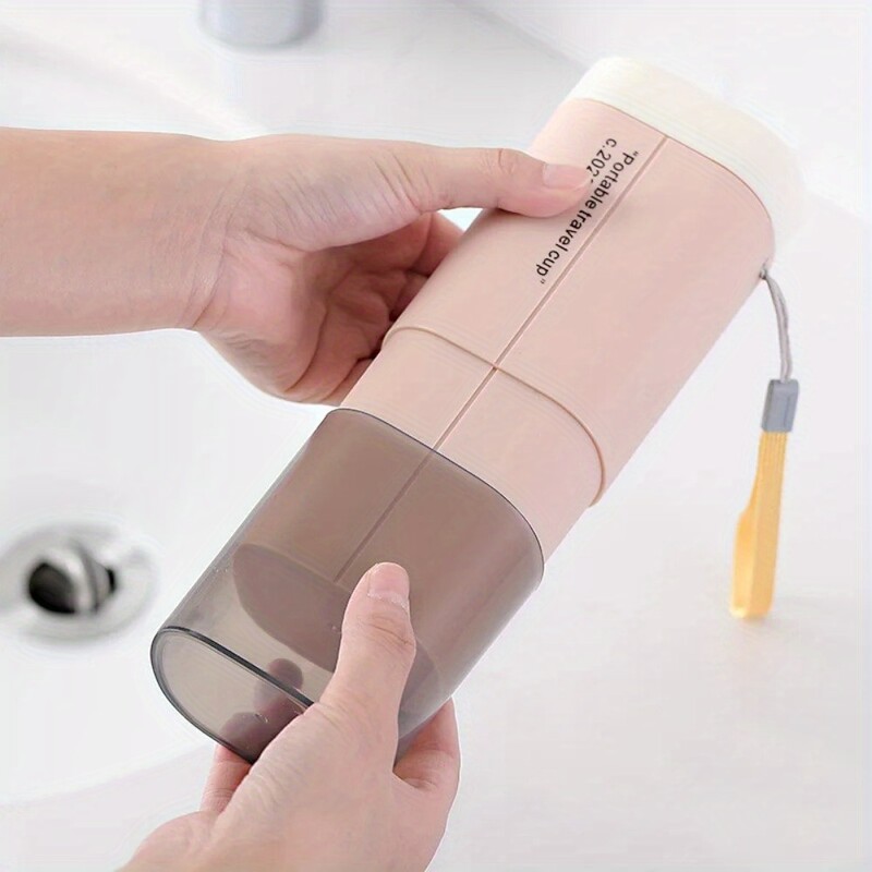 1 gab ceļojumu zobu birstes zobu pastas turētāja uzglabāšanas kaste Pārnēsājams zobu birstes korpusa organizators āra ceļojumu vannas istabas piederumiem