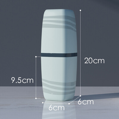Pārnēsājams mazgāšanas kauss Zobu birstes krūze Mutes skalojamā līdzekļa krūze Zobu birstes krūze Mājsaimniecības komplekts Zobu cilindra krūze Zobu birstes zobu pastas uzglabāšanas kaste