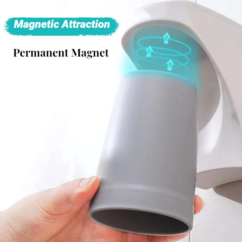 Magnetic Attraction Couple zobu birstes kauss pie sienas stiprināms mutes skalojamā līdzekļa krūze Gargle tases turētājs ķemmes zobu birstes turētājs vannas istabas piederumi