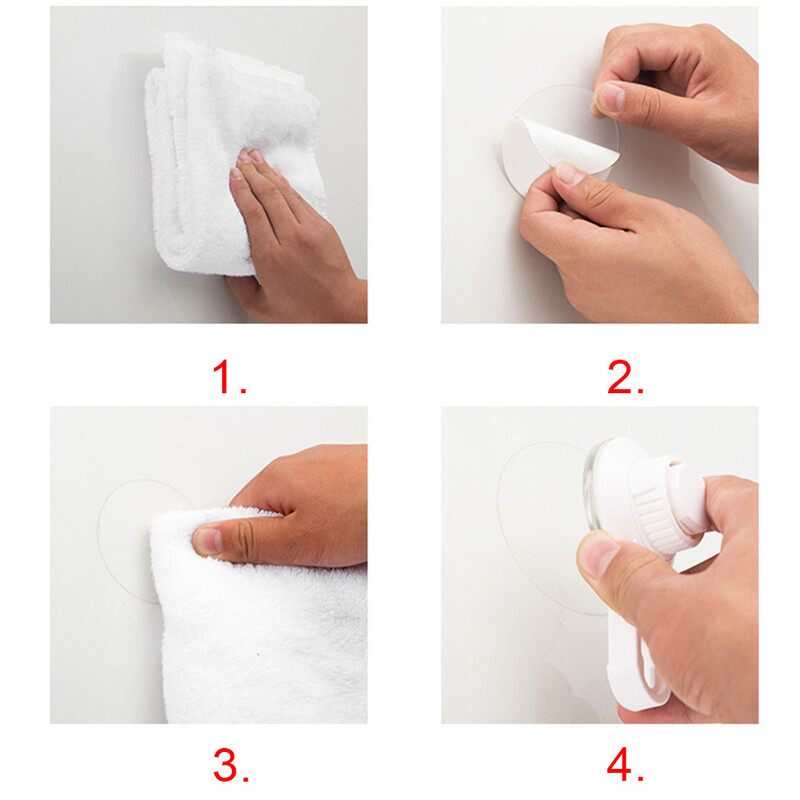 Stalak Vakumska čašica Višenamjenski zidni držač kućanskih četkica za zube Oprema za kućnu kupaonicu Plastična vakuumska čašica