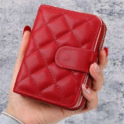 Lihtne naiste lühike armas rahakott Mitme kaardiga orelikott Väike ja kerge