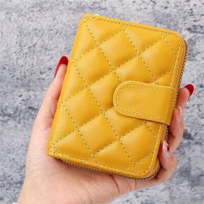 Lihtne naiste lühike armas rahakott Mitme kaardiga orelikott Väike ja kerge