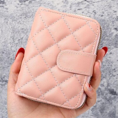 Lihtne naiste lühike armas rahakott Mitme kaardiga orelikott Väike ja kerge