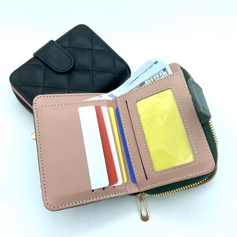 Lihtne naiste lühike armas rahakott Mitme kaardiga orelikott Väike ja kerge