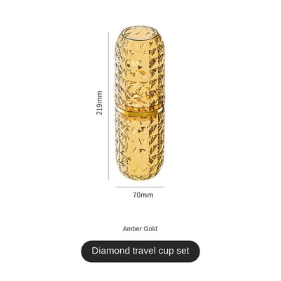 Praktična čašica četkice za zube Luksuzna kutija za pohranu paste za zube Za vanjska putovanja Kampiranje Kreativni kupaonski držač paste za zube