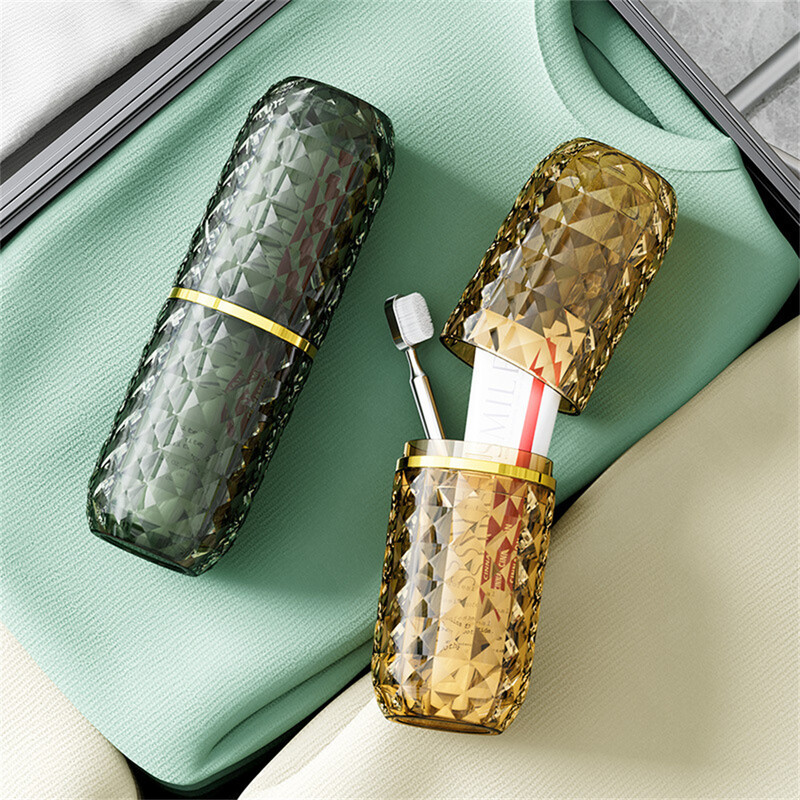 Praktična čašica četkice za zube Luksuzna kutija za pohranu paste za zube Za vanjska putovanja Kampiranje Kreativni kupaonski držač paste za zube